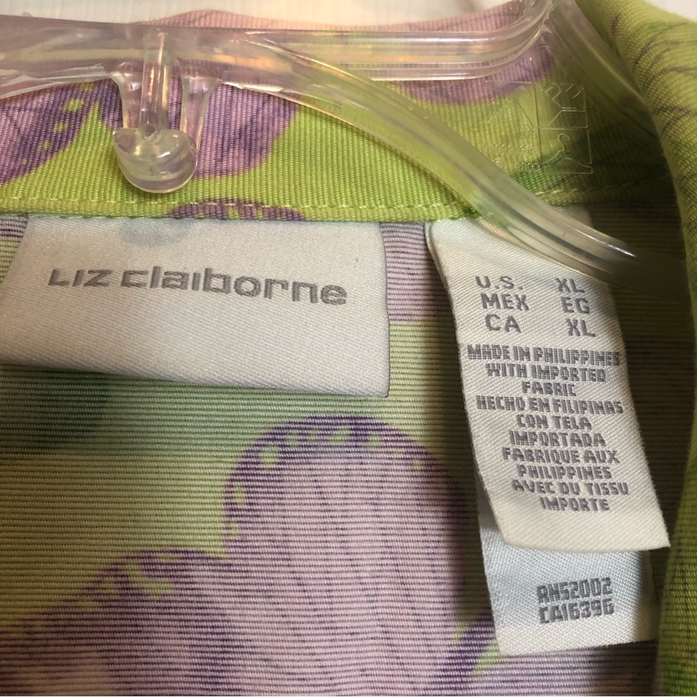 Liz Claiborne Butterfly Jacket Size XL - Picture 4 of 8